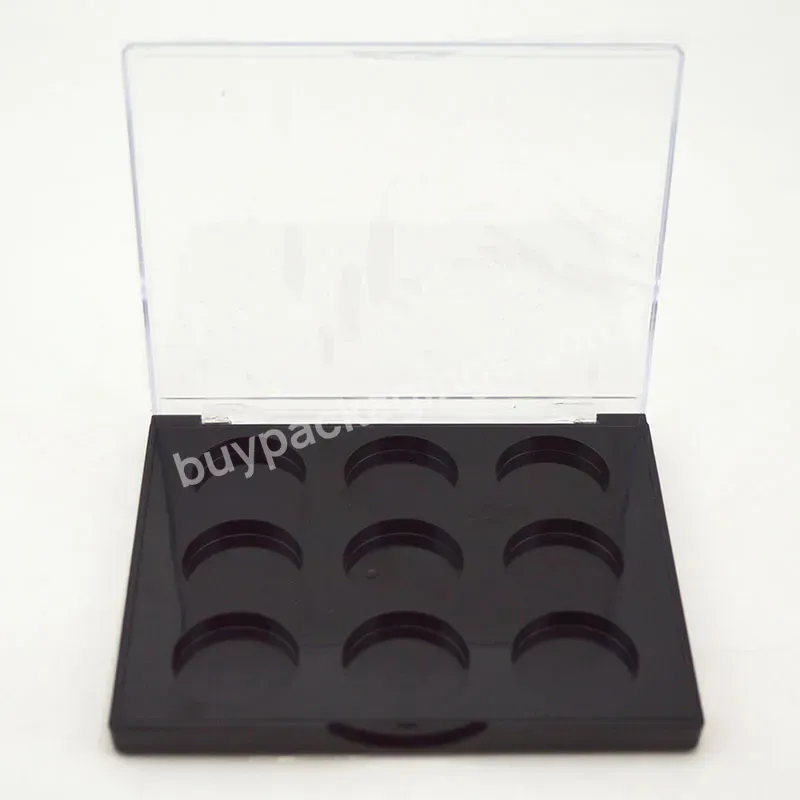 8-color Hot Selling Eyeshadow Packaging Empty Eyebrow Powder Palette Private Label Palette Case Pans - Buy Big 8 Well Color Clear Eyeshadow Case,Empty Plastic Cosmetic Packaging Eyeshadow Container,Empty Eye Shadow Palettes.