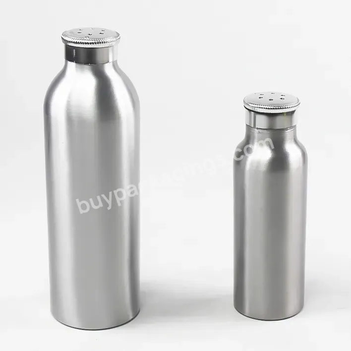 80g/100g/150g Natural Silver Aluminum Talk Powder Shaker Bottle With Sifter Lid