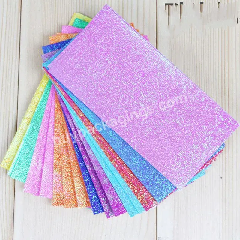 80gsm Colorful Shiny Origami Craft Paper Folded Paper For Origami Diy For Wedding,Decoration,Gift,Holidays