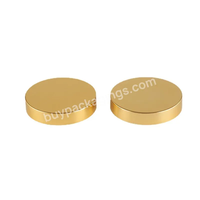 89/400 89mm Shiny Golden Uv Plastic Jar Cap