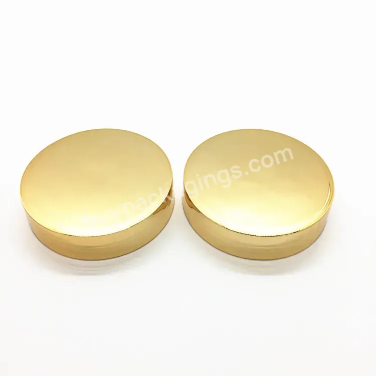 89mm Uv Golden Plastic Empty Jar Container Screw Cap