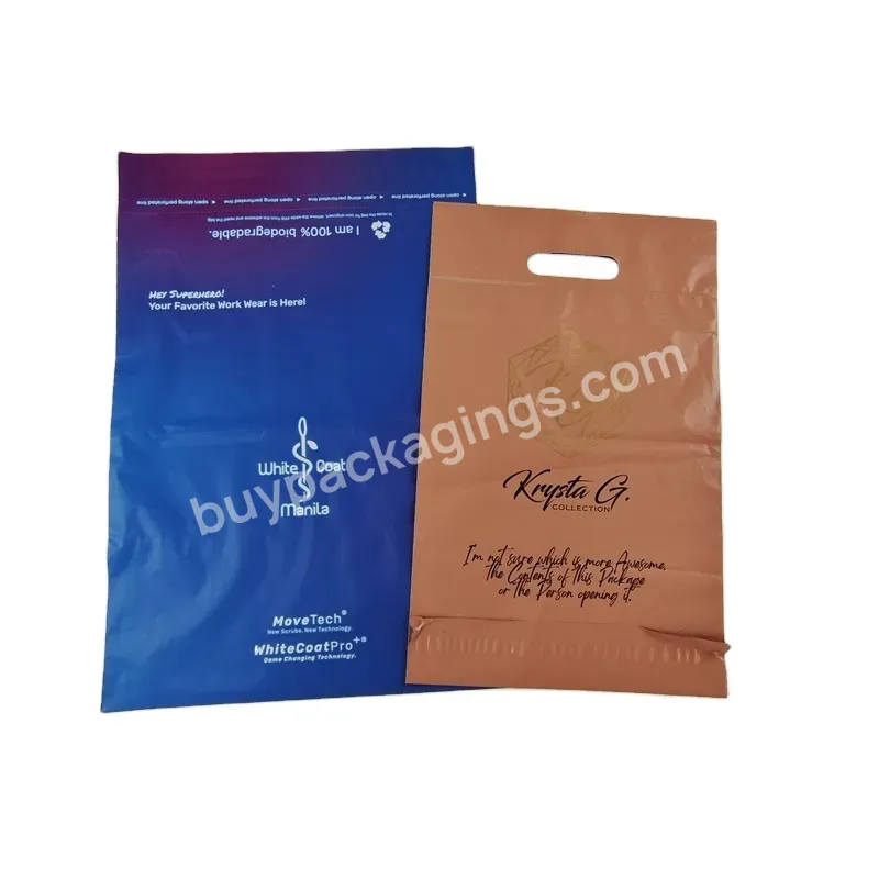 8x12 Inch Pink Poly Mailer Custom Logo Self Adhesive Seal Plastic Shipping Bag Postage Bag With Handle