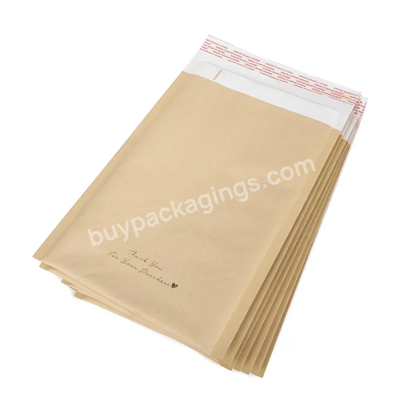 9x12 Kraft Mailers A4 Paper Bag Plastic Envelope Good Quality Low Price Kraft Brown Mailers Kraft Bubble Envelope