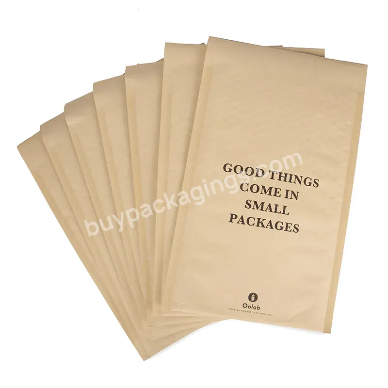 9x12 Kraft Mailers A4 Paper Bag Plastic Envelope Good Quality Low Price Kraft Brown Mailers Kraft Bubble Envelope