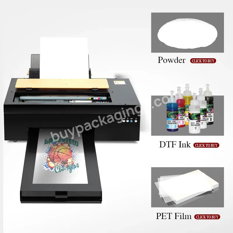 A3 Dtf Printer With White Ink Circulation System Heat Transfer Machine For 1390 L1800 Printhead - Buy Dtf Printer,A3 Dtf Printer,Dtf Film Printer.