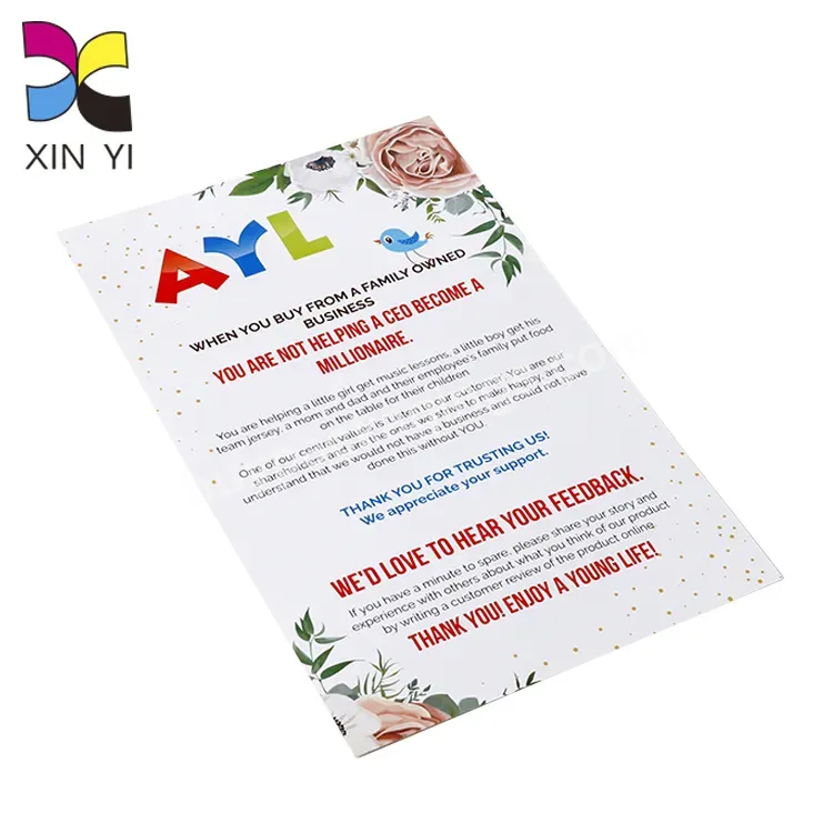 A3 Guangzhou Suppliers Custom Full Color Printing Glossy Lamination Poster Printing