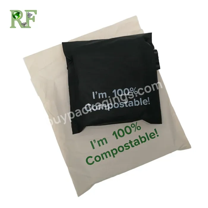 A4 A5size Custom Size Color Logo Compost Bags Biodegradable Plastic Mailing Shipping Bag