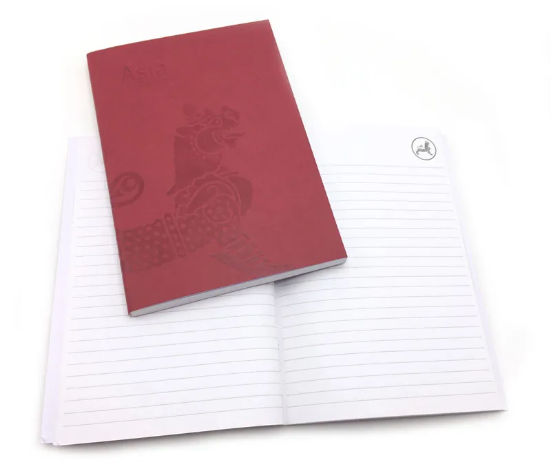 a4 Cheap Squared and lined Printed Notebook