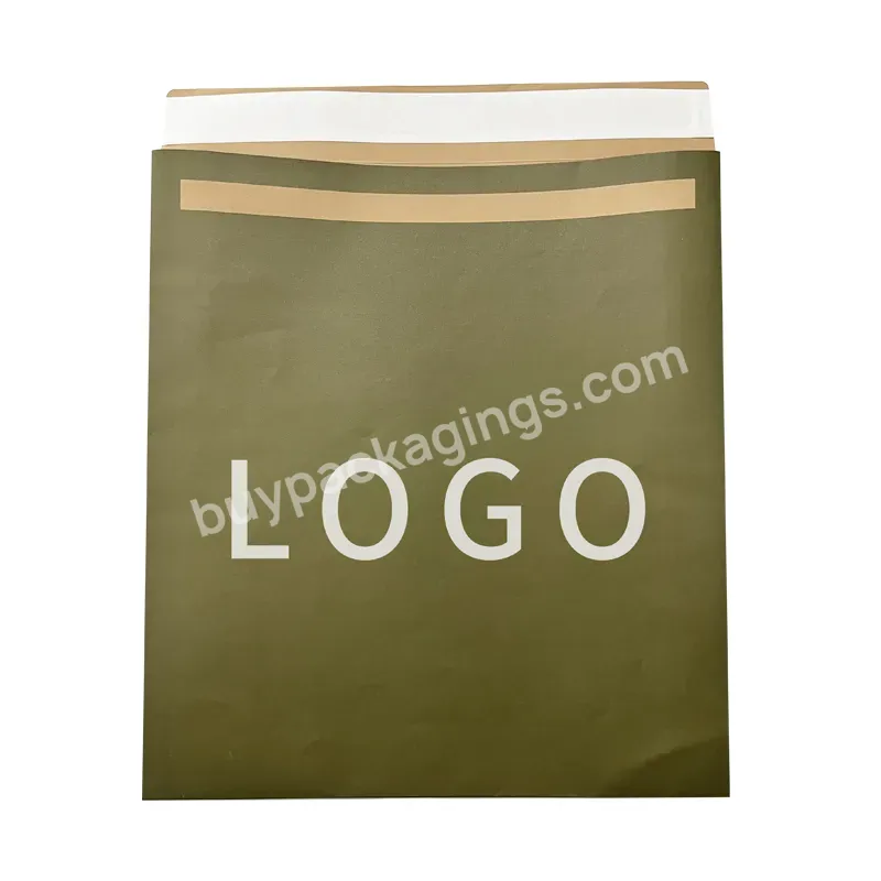 A4 Custom Poly Mailer Courier Maibao Pu Leather Business Envelope File Bag Cross Type With Strip Type Leather Mailer Jewelry