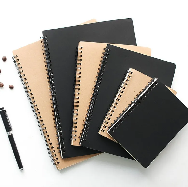 a5 customized spiral notebook a4 with high quality