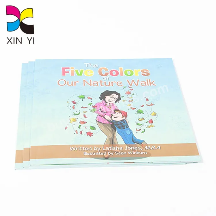 A5 Size Oem Customised English Kids Book Printing Paperback Brocure