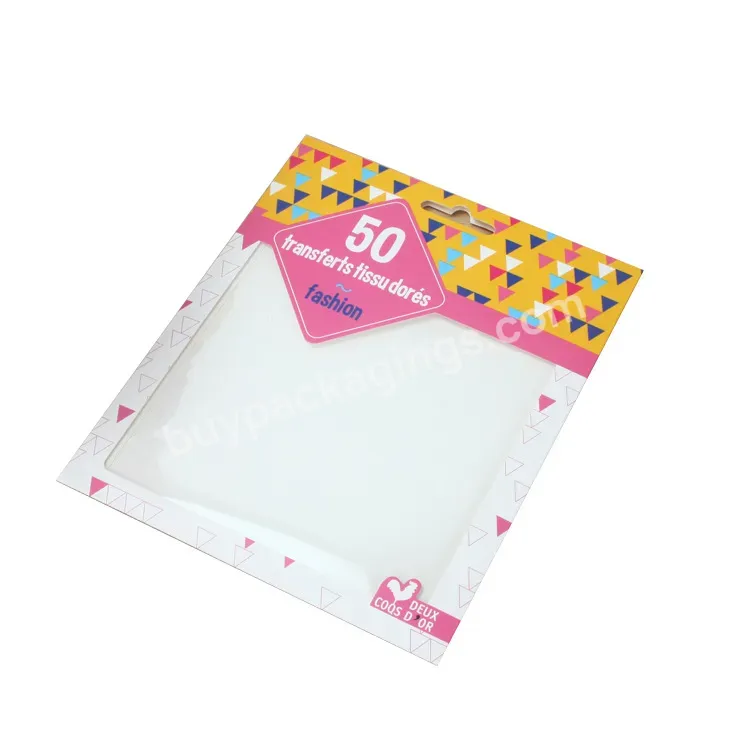 Accept Custom Design 190*130mm Phone Hydrogel Film Box Envelope Screen Protector Paper Packaging Envelope With Pvc Window