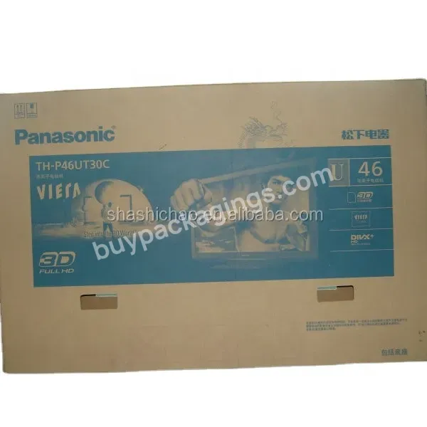 Accept Custom Order And Electronic Industrial Use Color Cardboard Box For Tv Box Packaging