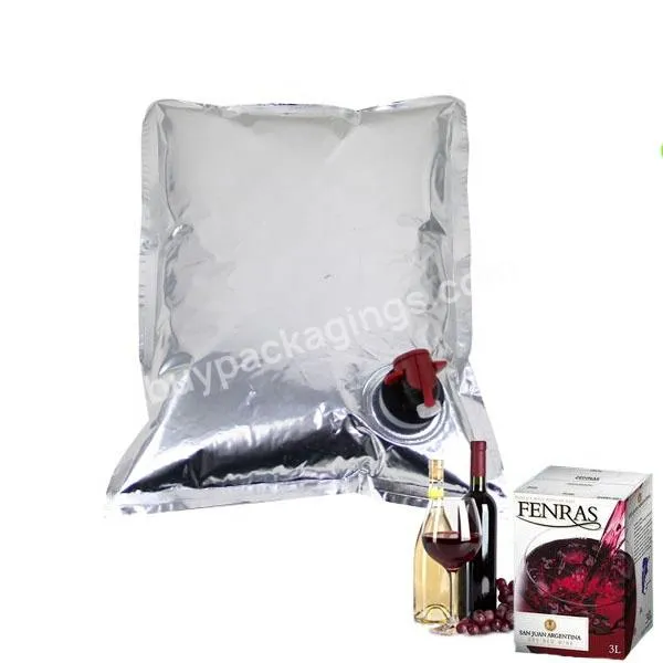 Accept Custom Order Aseptic 5 Litre Water Bag In Box With Tap Valve