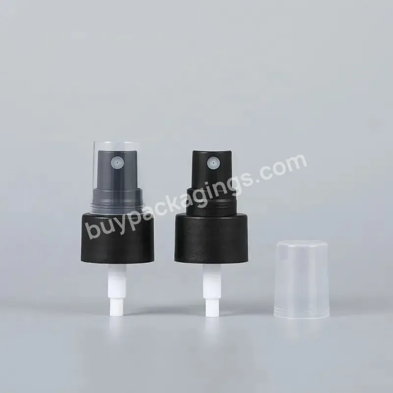 Accept Customization 20/410 24/410 28/410 Black Fine Mist Sprayer Cosmetic Perfume Spray Pump