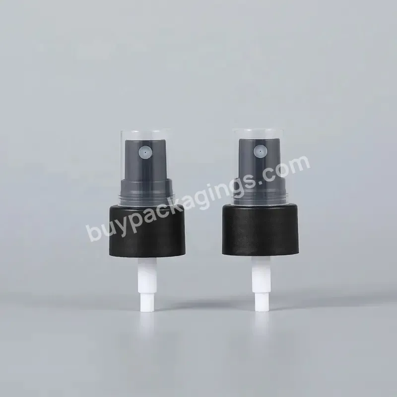 Accept Customization 20/410 24/410 28/410 Black Fine Mist Sprayer Cosmetic Perfume Spray Pump