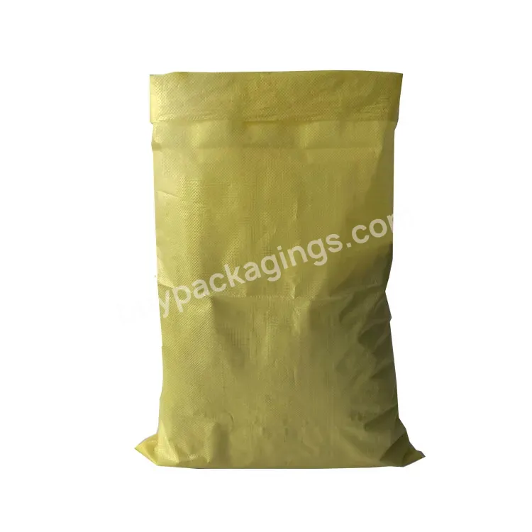 Accept Customized Empty Bopp Composite Printed Pp Woven Bags Packing Pe Polypropylene Bag