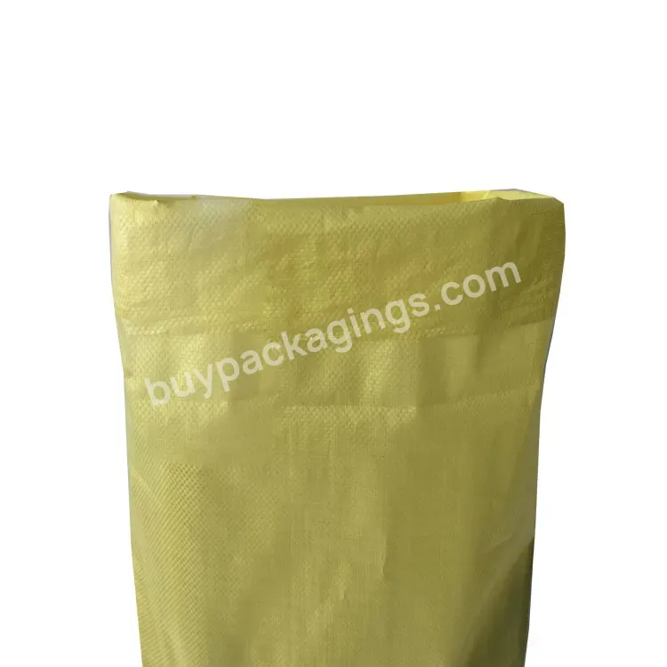 Accept Customized Empty Bopp Composite Printed Pp Woven Bags Packing Pe Polypropylene Bag