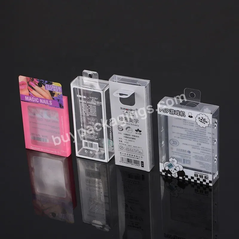 Acid Free Acetate Clear Pvc Pet Transparent Packing Packaging Plastic Box For Gifts