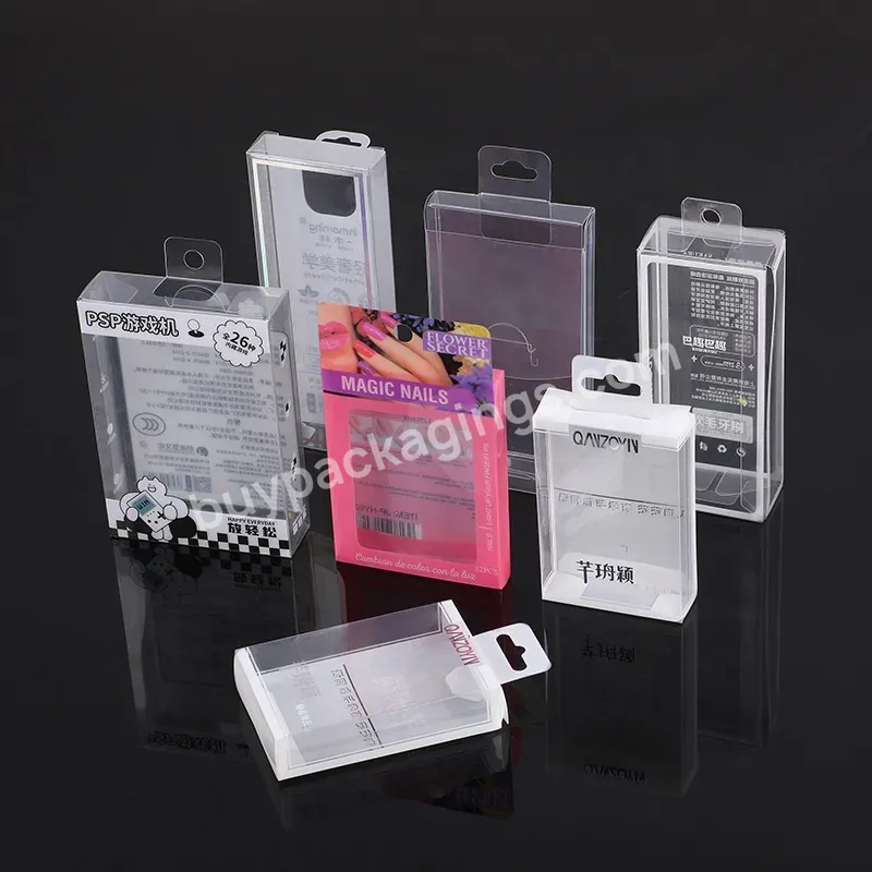 Acid Free Acetate Clear Pvc Pet Transparent Packing Packaging Plastic Box For Gifts