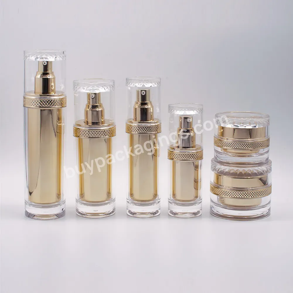 Acrylic Cream Bottle Cosmetic Set Bottle Skin Care Product Bottle