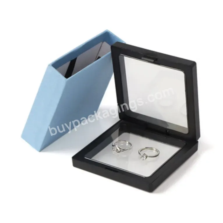 Acrylic Frame Box Suspension Box 3d Floating Frame Jewelry Display Packaging Case