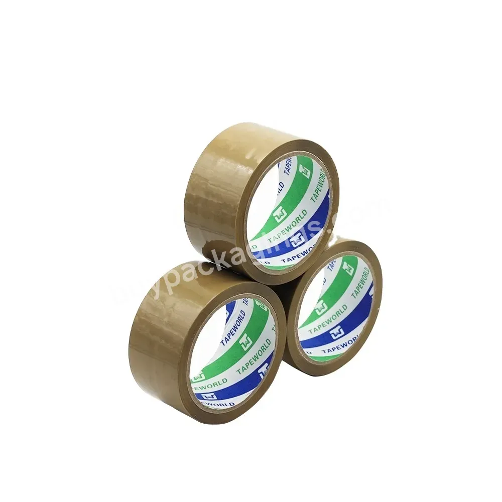 Acrylic Opp High Adhesive Glue Brown Bopp Parcel Packing Tape For Carton Sealing Tape Manufacture