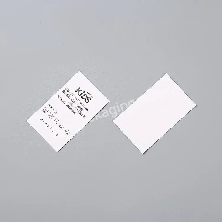 Adhesive Custom Satin Printed Labels For Clothing Supplier