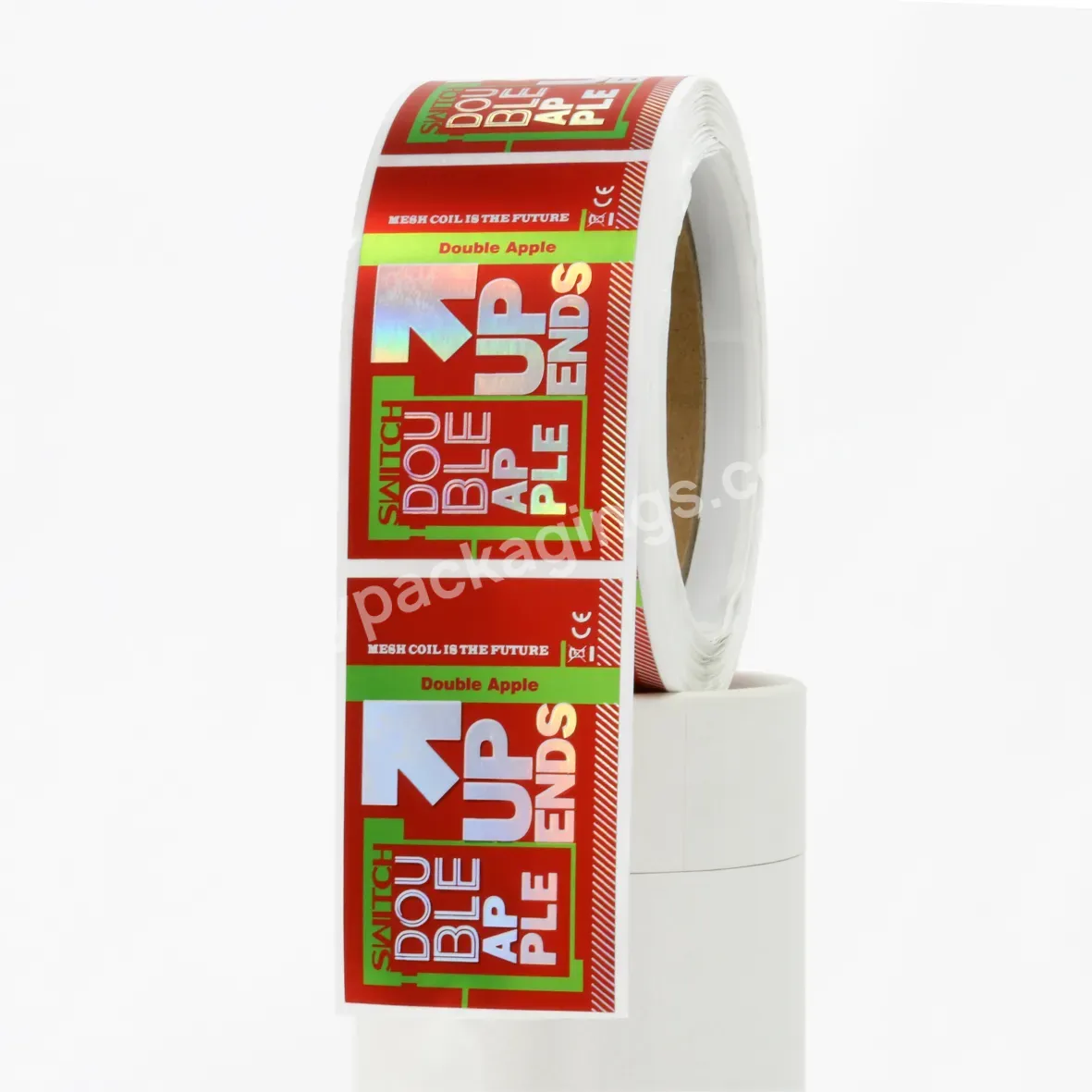 Adhesive Label Printing Label Roll Printed Sticker Personalized Food Packaging Cosmetic Waterproof Custom Stickers