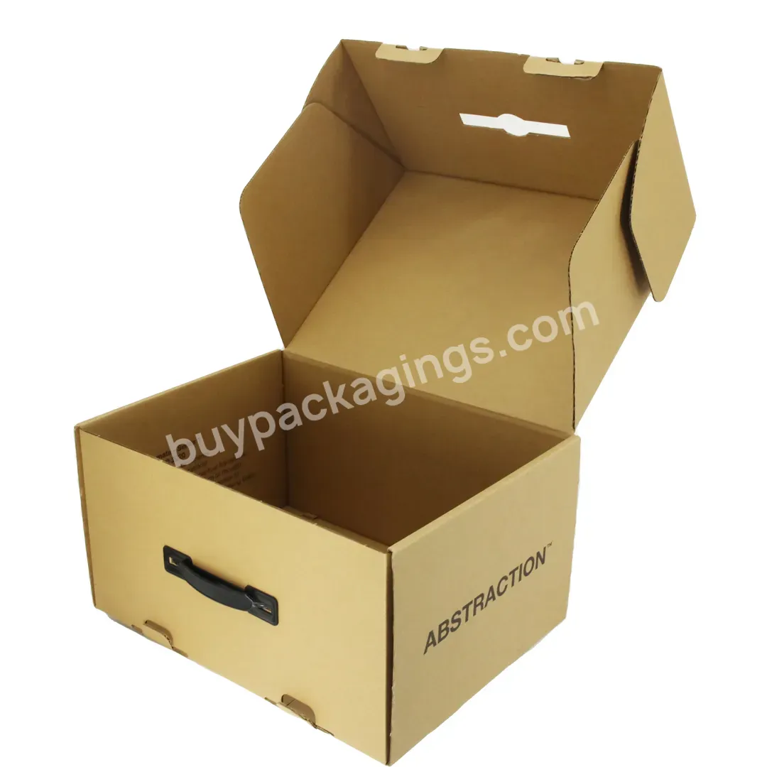 Advanced Custom Made Logo Printed Product Packaging Corrugated Paper Box