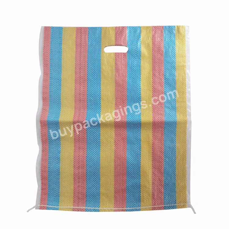 Agricultural Laminated Polypropylene Plain Pp Woven Bag 25kg Sack For Rice Sugar