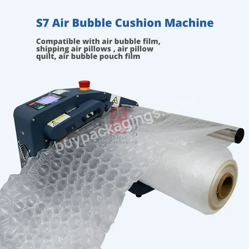 Air Cushion Filling Machine Automatic Desktop Air Cushion Machine Bubble Void Filling Pillow Film Machines - Buy Plastic Bubble Machine,Void Filling Pillow Film Machines,Air Bubble Plastic Packing Machine.