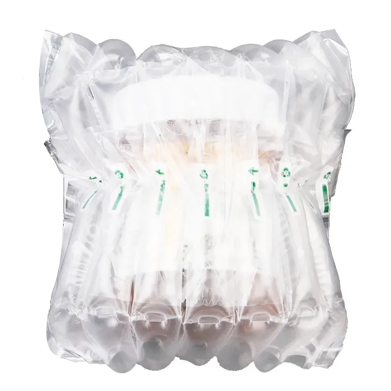 Air-dfly Factory Direct Sale Spot 7 Columns 12 Cm Height 65 Um Air Column Bag Air Cushion For Perfume Cosmetics