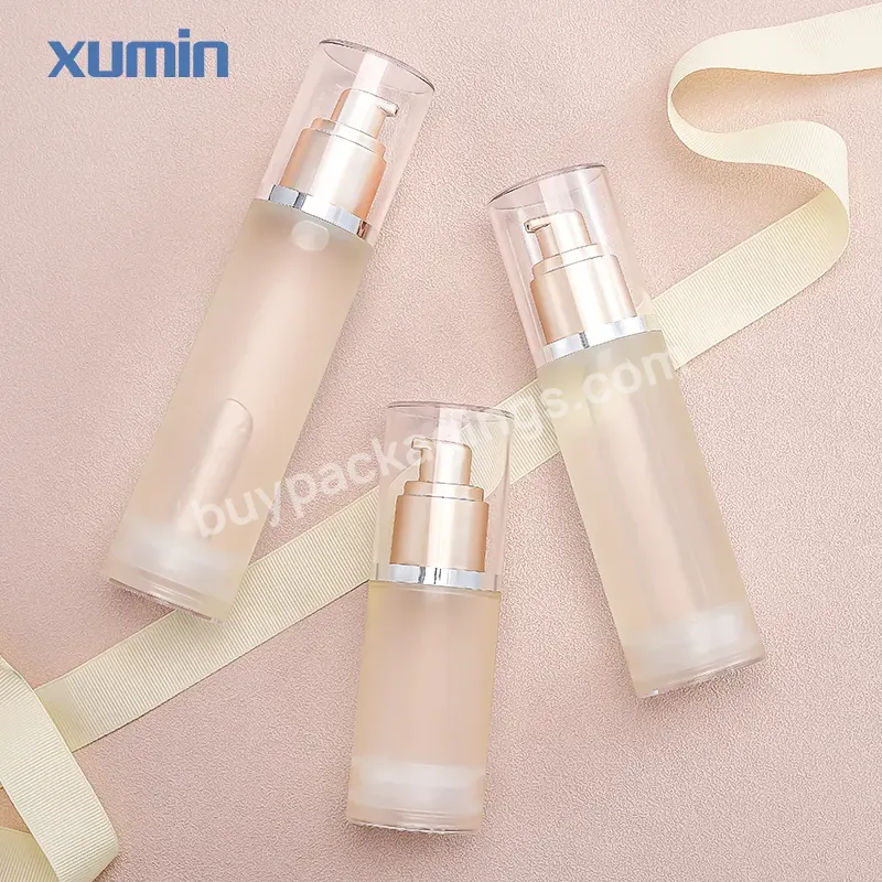 Airless Foundation Bottle Oz 30 Ml 50ml 80ml 100ml Airless Lotion Cream Pump Bottle 30ml Skincare Face Cream Bottle 50ml Airless