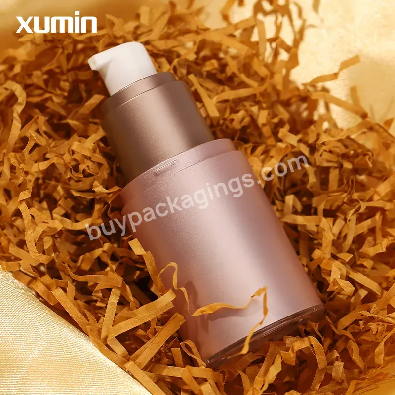 Airless Pump Bottle Skincare Cosmetic Pack 30ml 50ml 80ml 100ml 1oz Refillable Airless Bottle 100 Ml For Luxury Skin Care Bottle