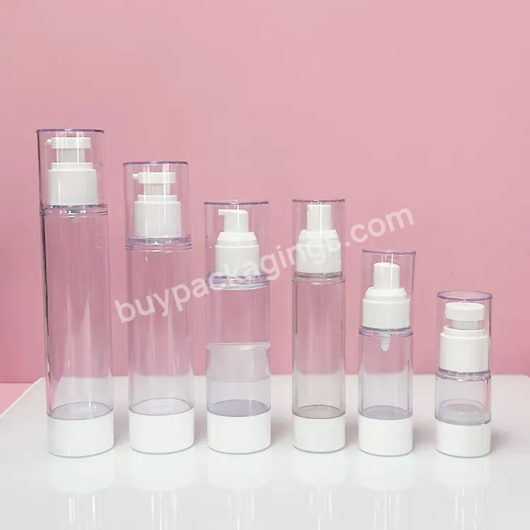 Airless Pump Bottles Travel Lotion Pump Containers Dispenser