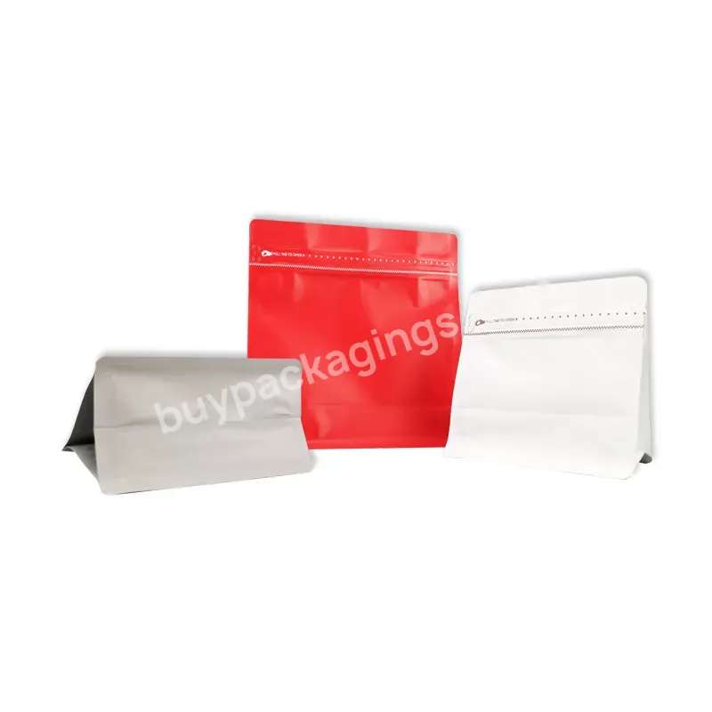 Airtight Aluminum Foil Zipper Octagon Seal Resealable Grocery Bag