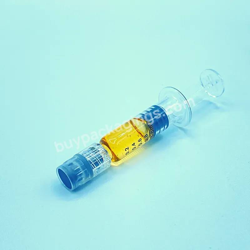 Airtight Glass Syinge Luer Lock 1ml Glass Oil Applicator Syringes,1ml Glass Syringes Are Ideal For Packaging Flower Extracts