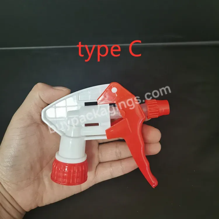 All Plastic Trigger Sprayer Manufacturers New Design Eco-friendly Plastic Triggerspray Pump 28/410 28/400 Spray Pump Trigger