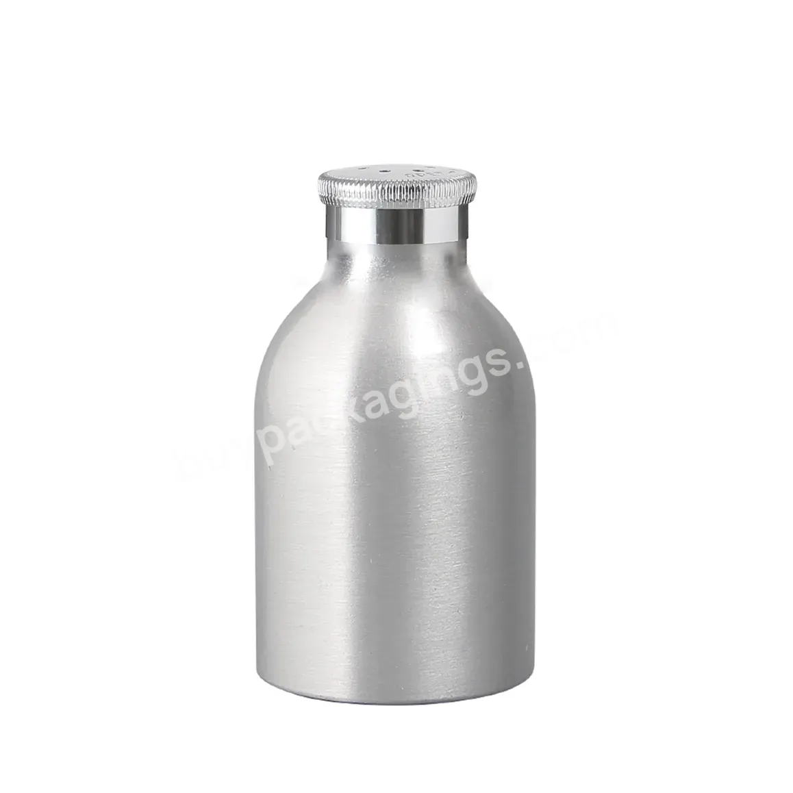 Aluminum Baby Talcum Powder Shaker Bottles With Holes Lid 50g