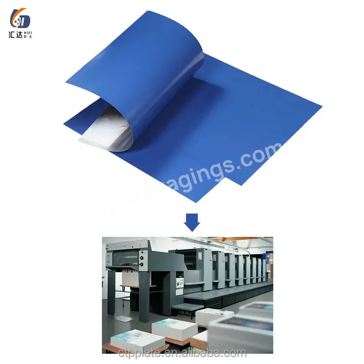 Aluminum Computer To Plate Ctp Ctcp Printing Plates Thermal Uv Ctp Plates