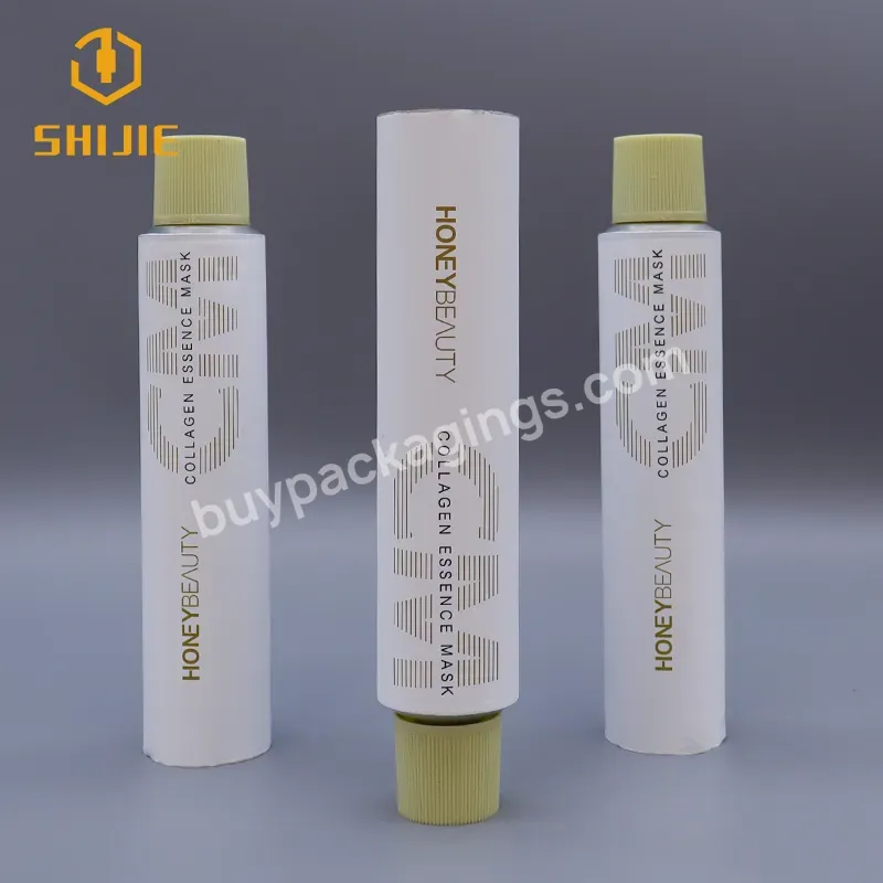 Aluminum Cosmetic Collapsible Soft Tube For Medical Packaging