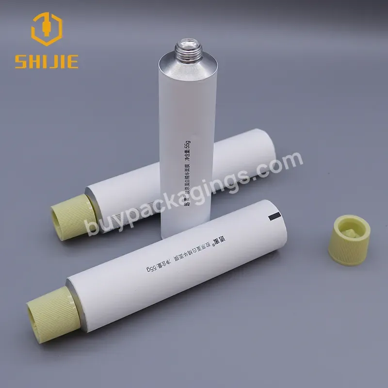 Aluminum Cosmetic Collapsible Soft Tube For Medical Packaging