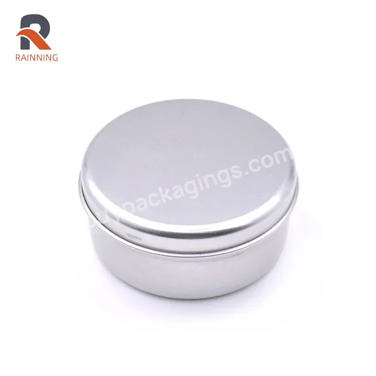 Aluminum Cosmetic Tins Jar For Wax/skin Care/cream Tin Can Be Design Logo With Kinds Of Colors