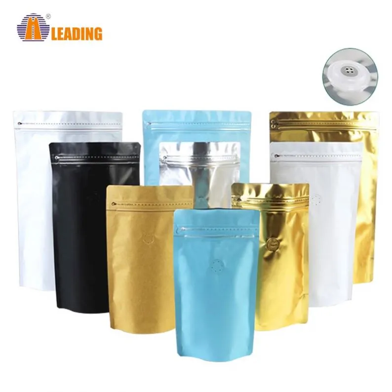 Aluminum Foil Bag Coffee Packaging Bag With Valve
