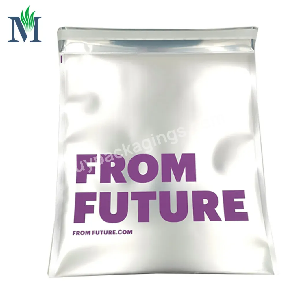 Aluminum Foil Custom Logo Clothing Packaging Bag Plastic Bags Self Adhesive Shock Resistant Mailing Courier Bag