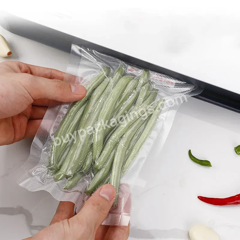 Aluminum Foil Heat Sealable Eco Friendly One Way Valve Freezer Sealer Plastic Food Grade Vacuum Bag Roll Seal Package