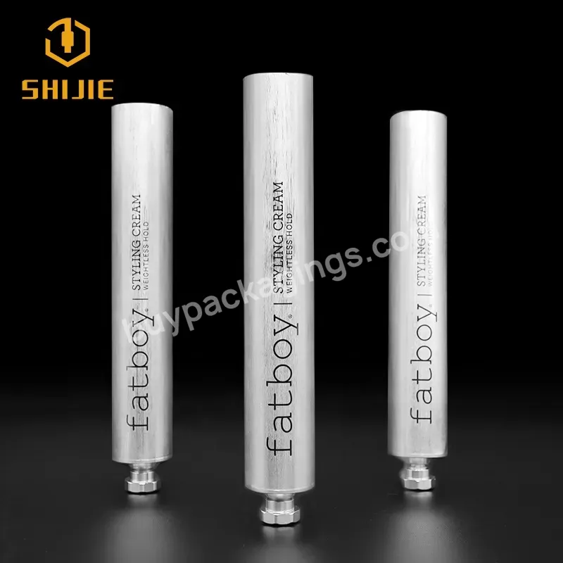 Aluminum Lid Packing Hand Cream Tube Cosmetic Pigment Printing Custom Squeeze Foundation Metal Aluminum Tube For Packaging