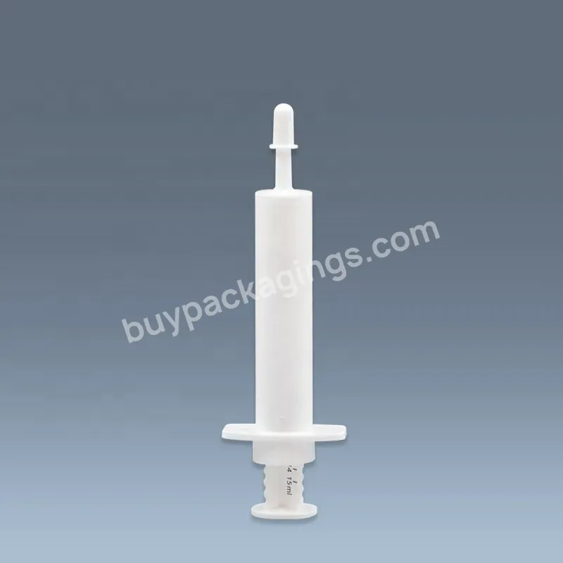 Animal Pets Nutrition Oral Use Syringe 15ml Long Cannula Dial A Dose Tube Syringe For Packaging Race Horse And Equine Paste - Buy Plastic Oral Paste Syringe,Cheap Medicine Packaging Disposable Dose Control Syringe,15ml Plastic Oral Use Syringes For A