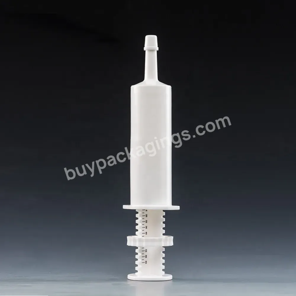 Animal Plastic Syringe 15ml 30ml 60ml Dogs Puppy Cats Pets Horse Feeding Oral Dosing Gel Syringes For Packaging Supplement Paste